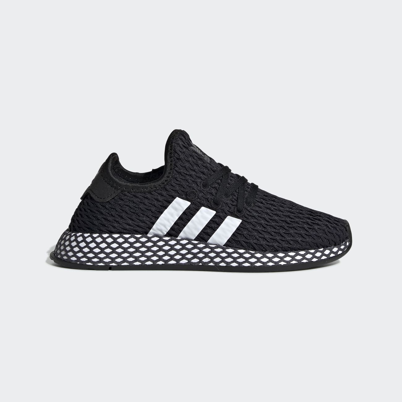 Adidas Deerupt Runner Gyerek Utcai Cipő - Fekete [D20100]